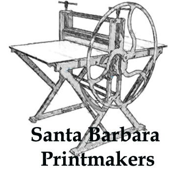 Santa Barbara Printmaker Association Logo