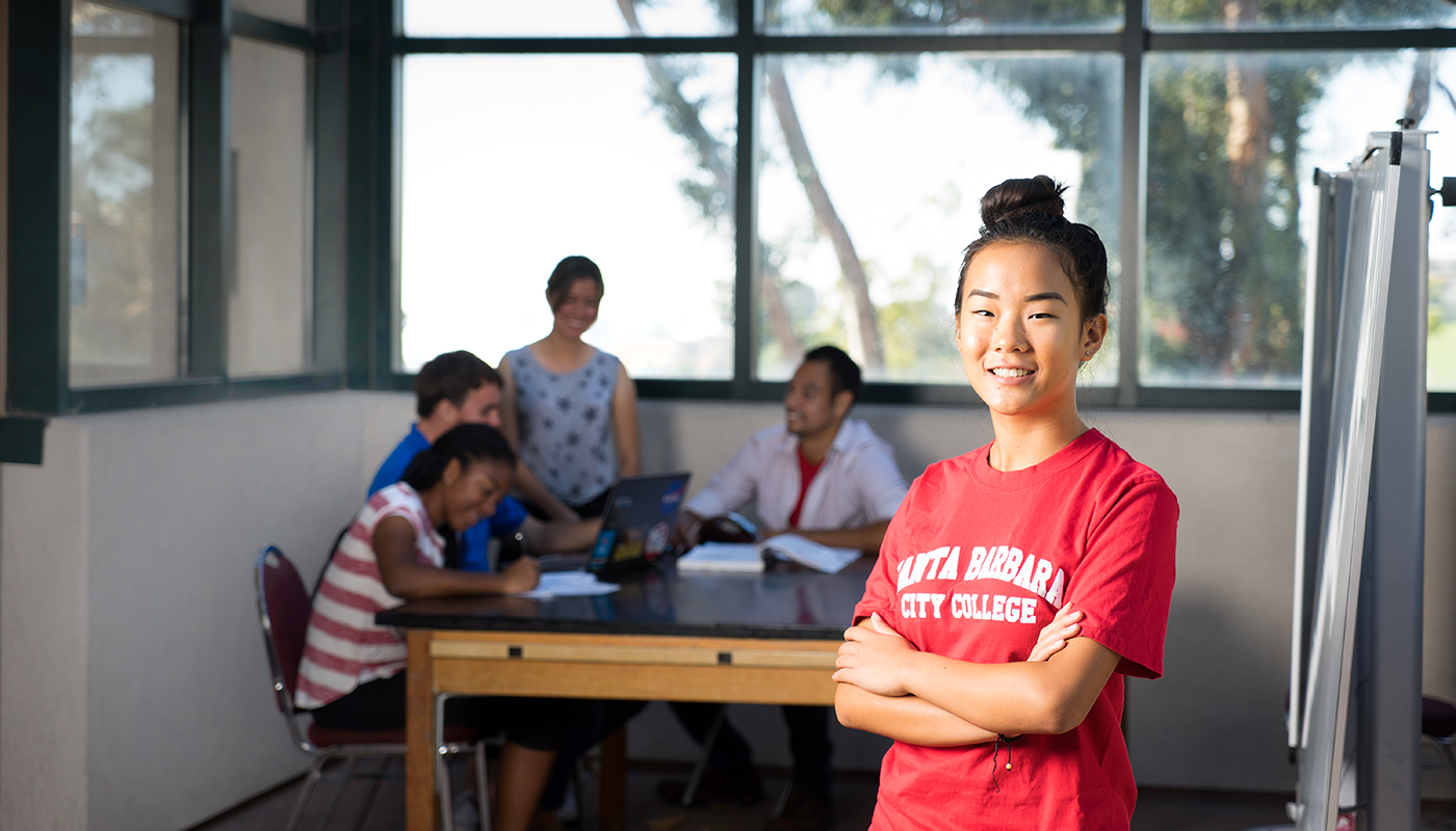 A business administration student at Santa Barbara City College.