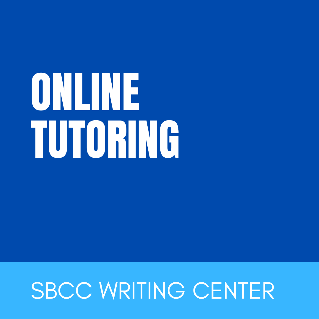 Online Tutoring SBCC Writing Center