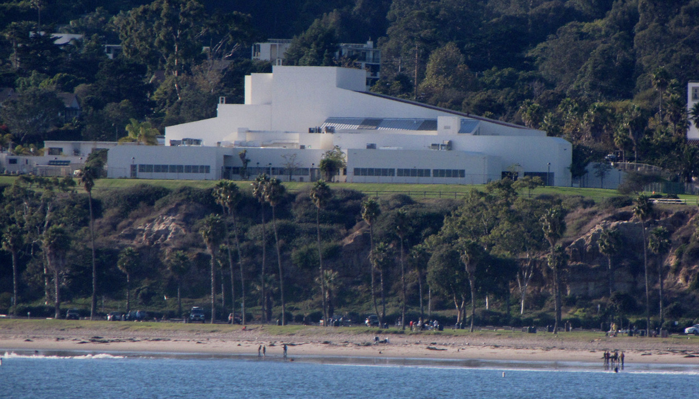 Theatre Complex from the Beach
